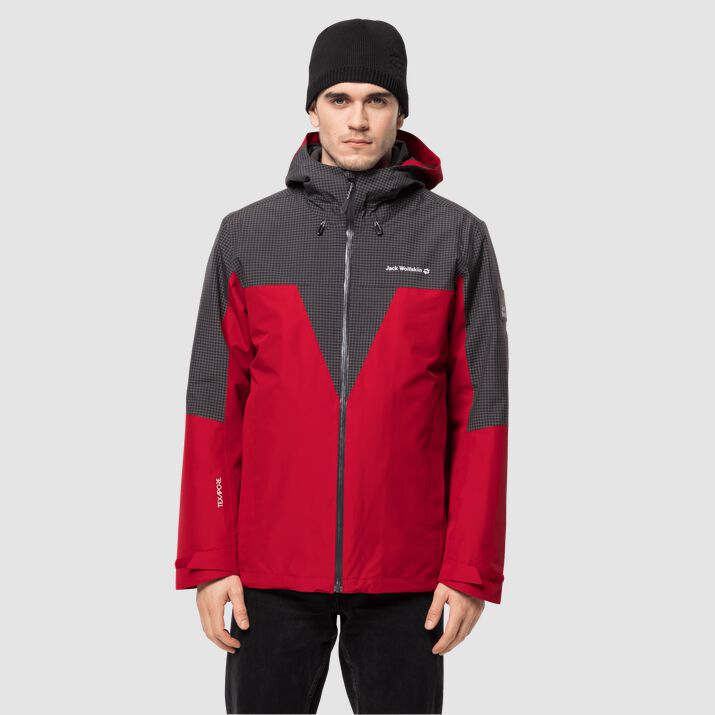 Fashion jack wolfskin pouring rain 3in1 men